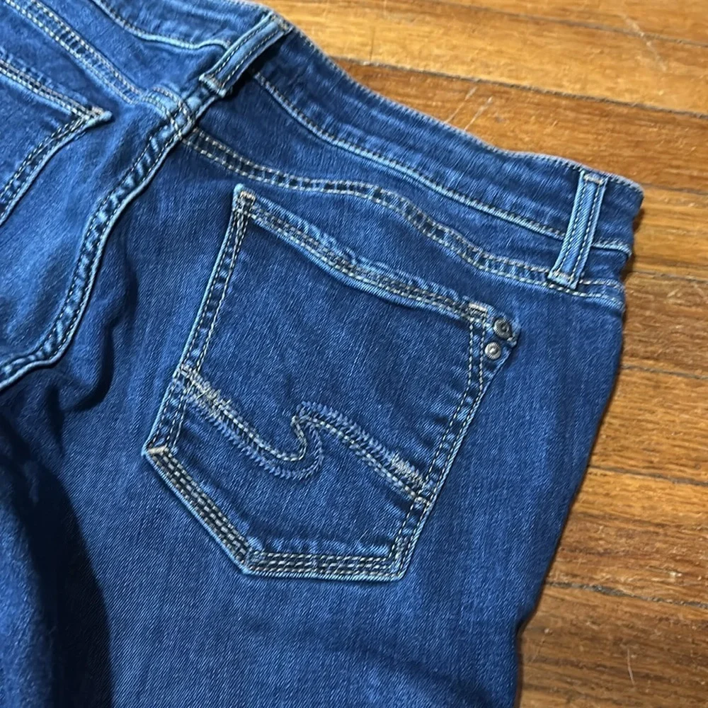 Silver Women’s “Suki” Skinny Crops, Sz 31 x 25 - Picture 4 of 4